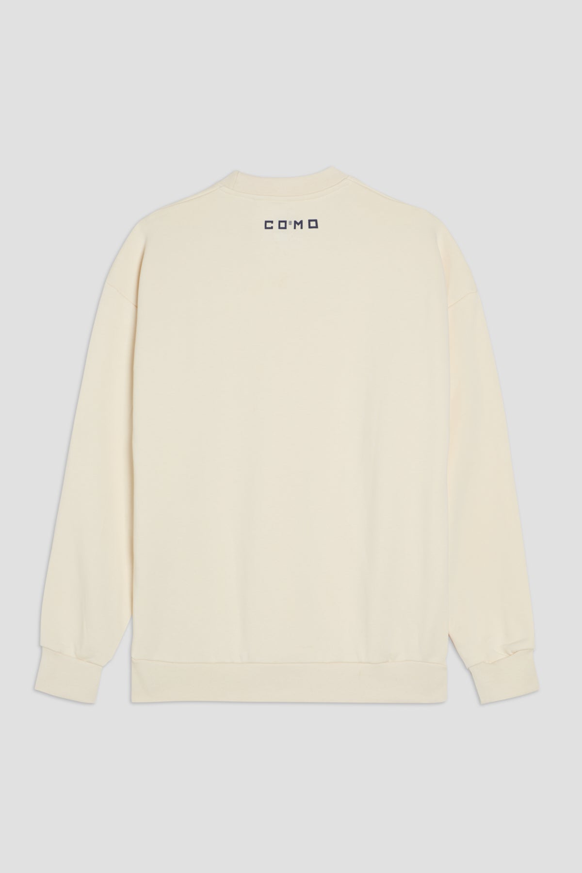 Felpa Girocollo Crema Distinti Como 1907