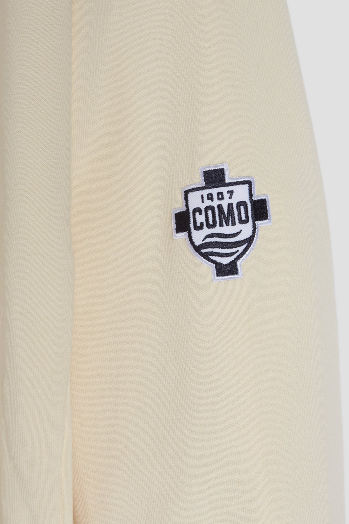 Felpa Girocollo Crema Distinti Como 1907