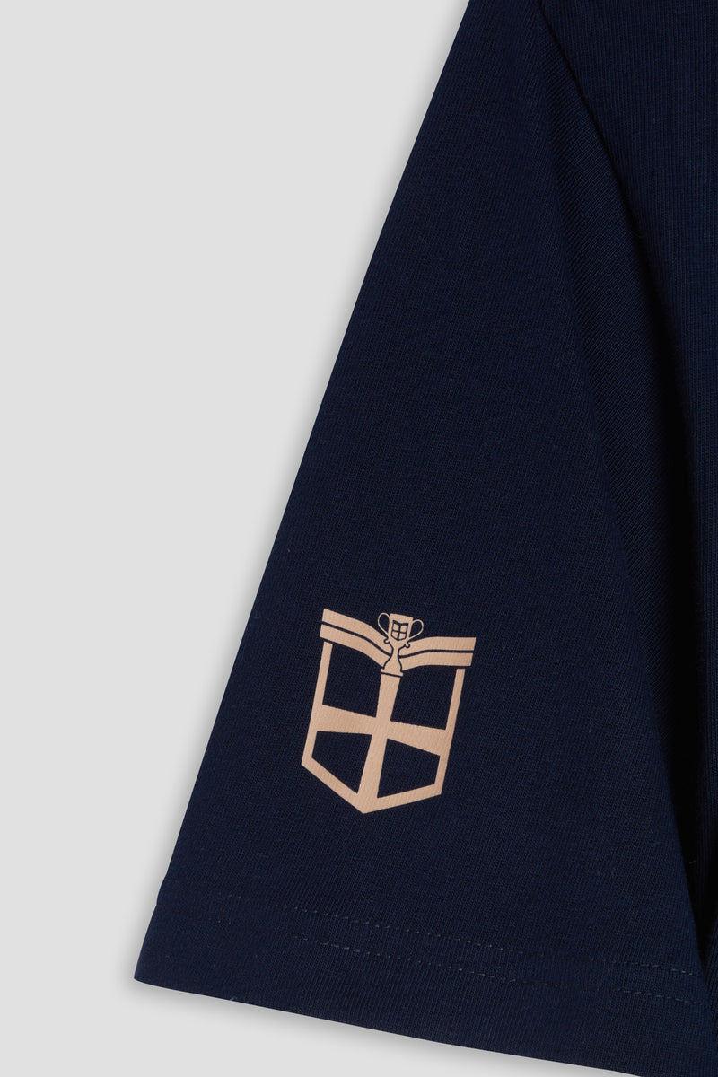 Football on the Lake T-shirt Blu