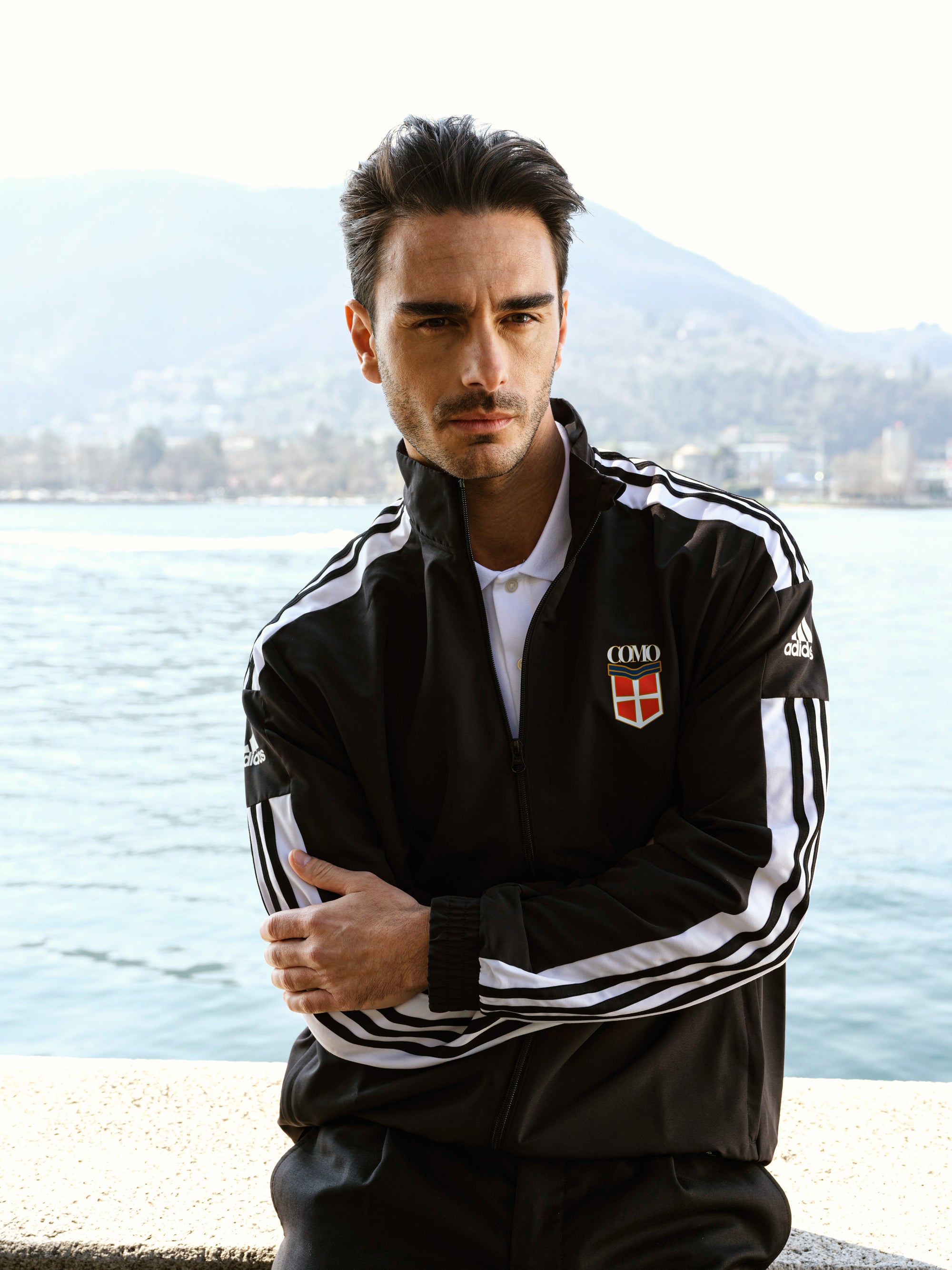 Giacca Tecnica Nera Adidas X Como 1907