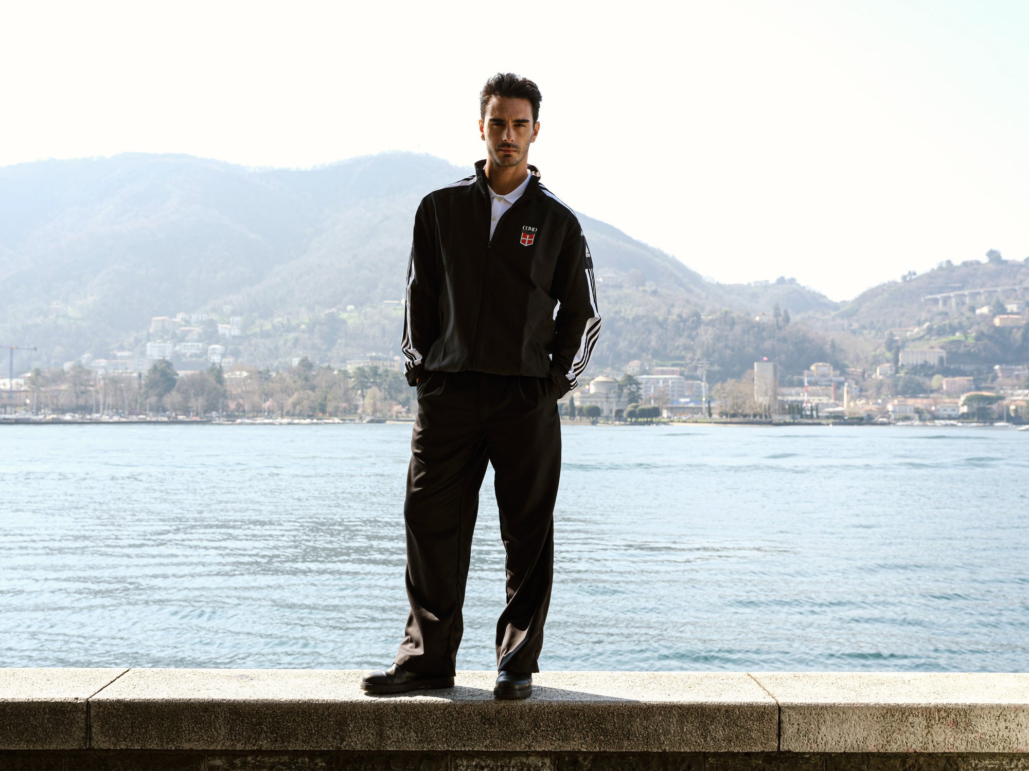 Giacca Tecnica Nera Adidas X Como 1907