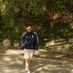 Navy Blue Windbreaker Adidas X Como 1907