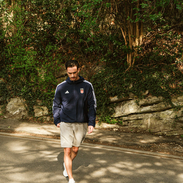 Adidas Como Crest Windbreaker Navy Blue