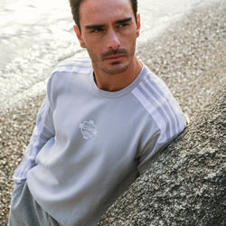 Grey Crewneck Sweatshirt Adidas X Como 1907 