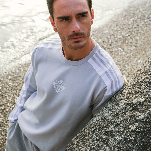 Grey Crewneck Sweatshirt Adidas X Como 1907 