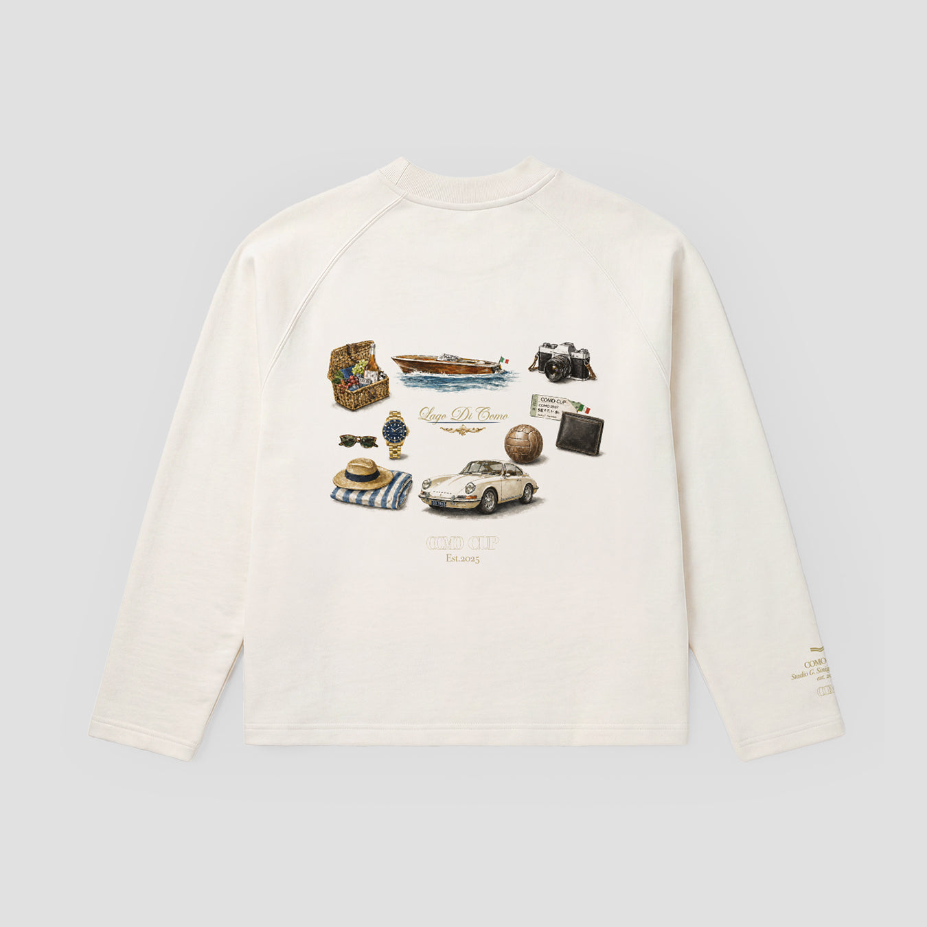 Como Cup 2026 Crewneck Cream