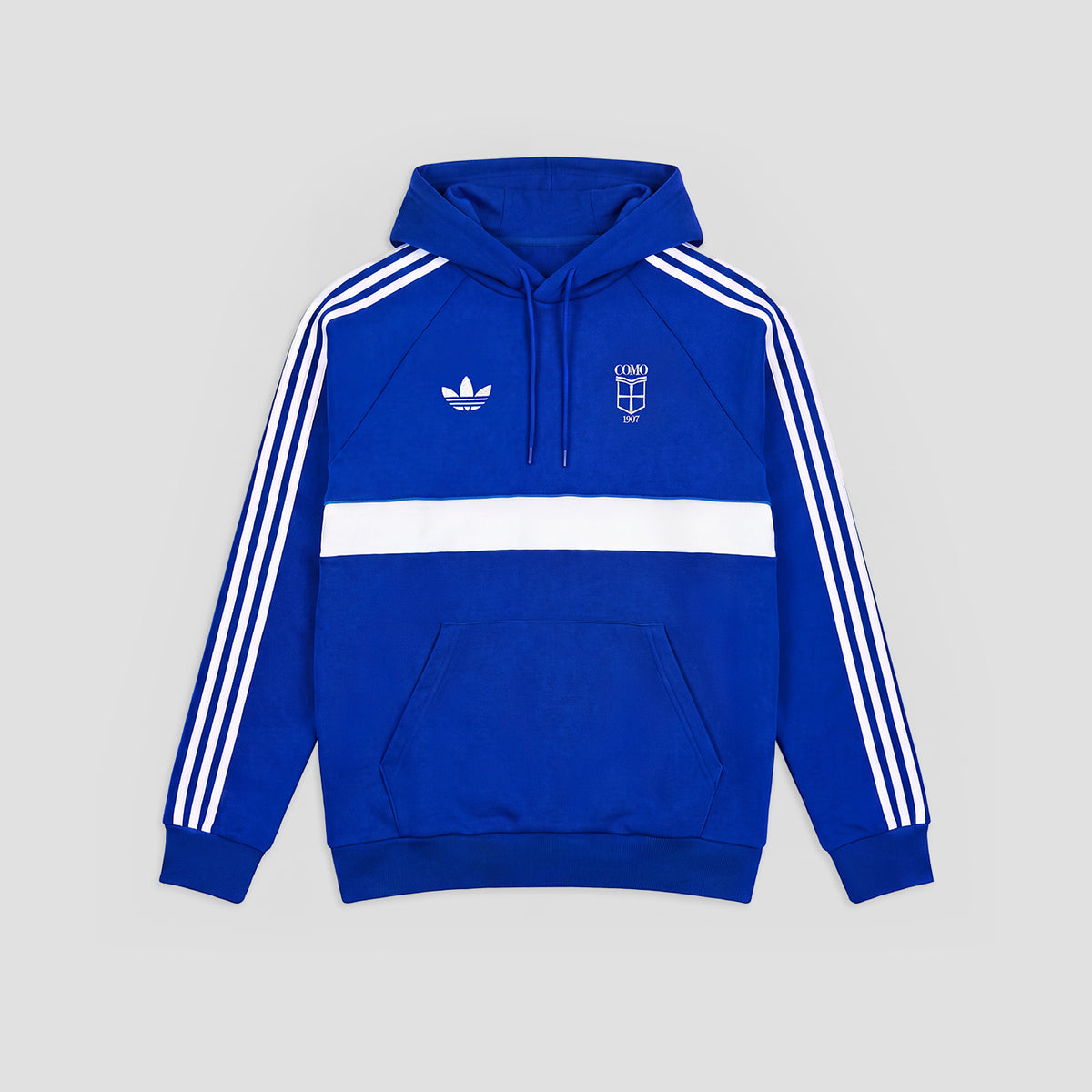 Como 1907 Adidas Originals Felpa Con Cappuccio Blu