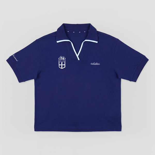 Adidas Como Padel Polo Blu Navy Donna
