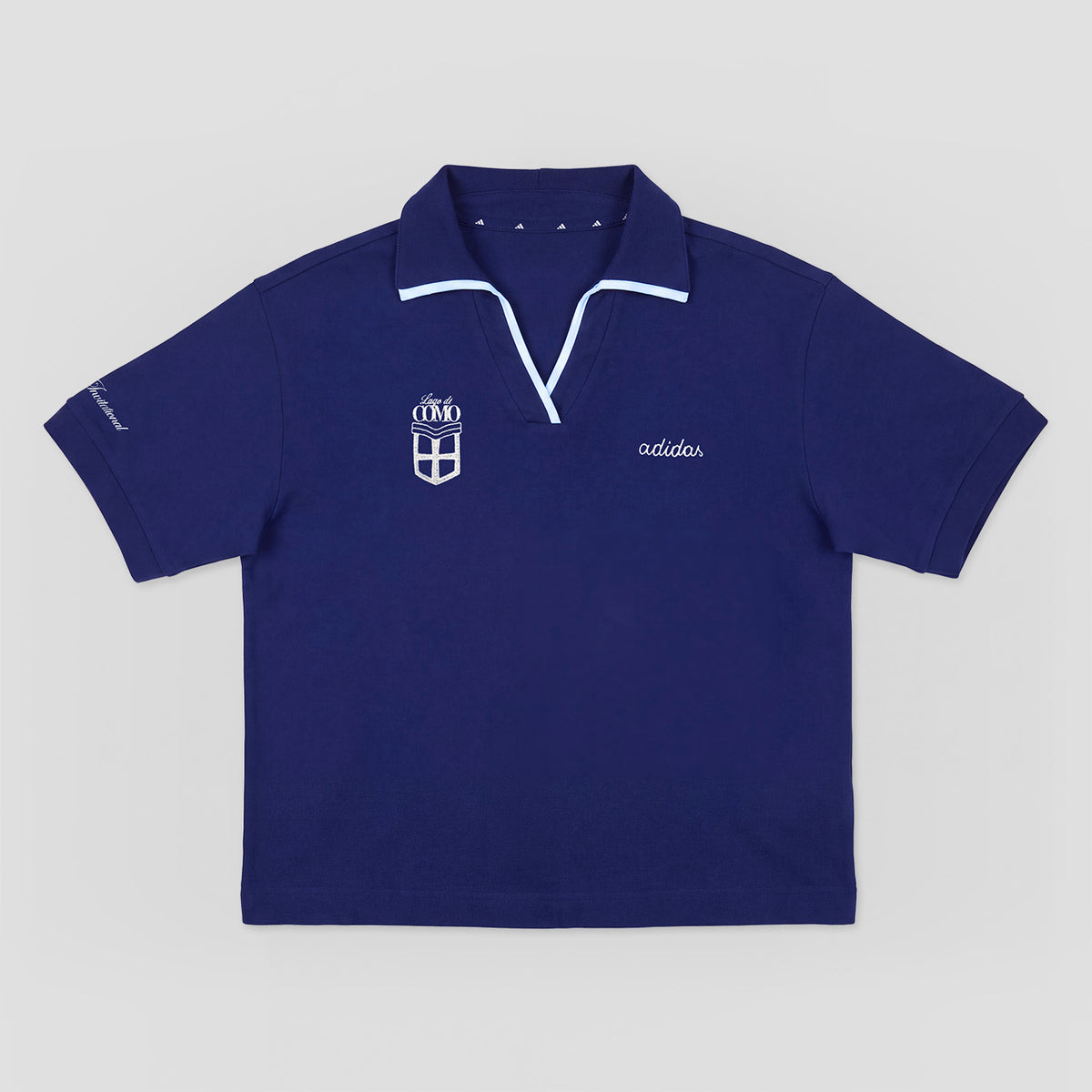 Adidas Como Padel Polo Blu Navy Donna