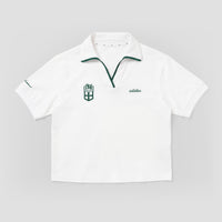 Adidas Como Tennis Polo White Woman
