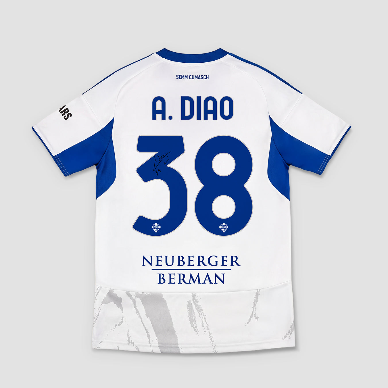 Como 1907 25/26 Away Diao Boxed Signed Jersey