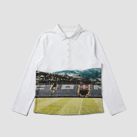 Como 1907 Stadium Polo Longsleeve Woman 