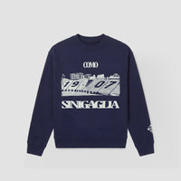 Como 1907 Stadium Crewneck Navy