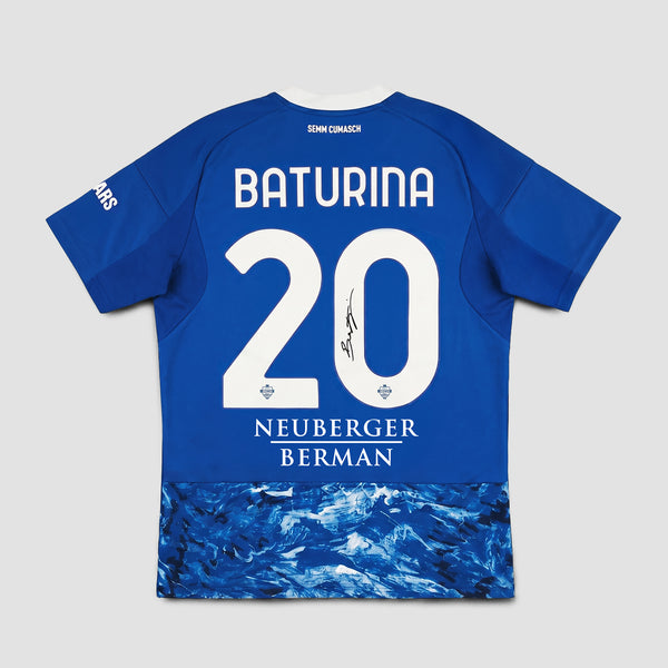 Como 1907 25/26 Home Baturina Boxed Signed Jersey