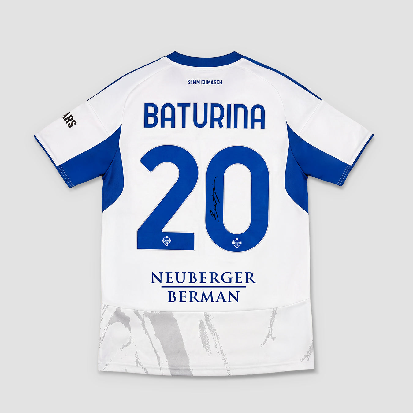 Como 1907 25/26 Away Baturina Boxed Signed Jersey