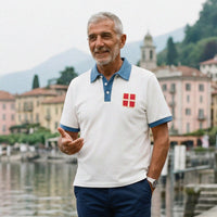 Retro Heritage Polo Short sleeve White