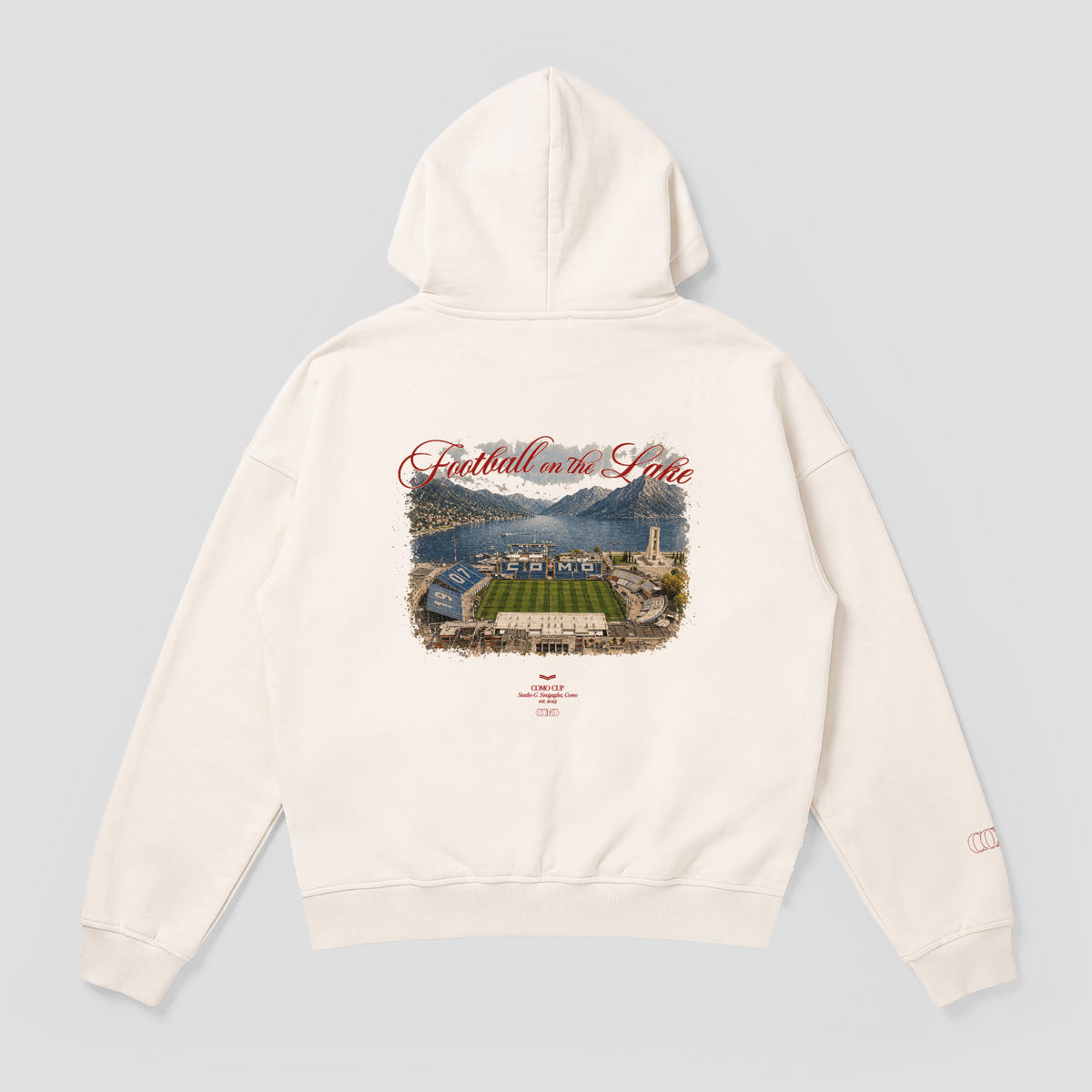 Como Cup 2026 Zip Hoodie Cream