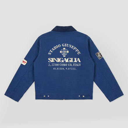 Como 1907 Stadium Jacket Blue 