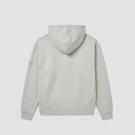 Como 1907 Stadium Zip Hoodie Light Grey 
