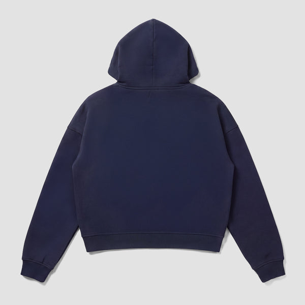 Como 1907 Stadium Zip Hoodie Navy Blue 