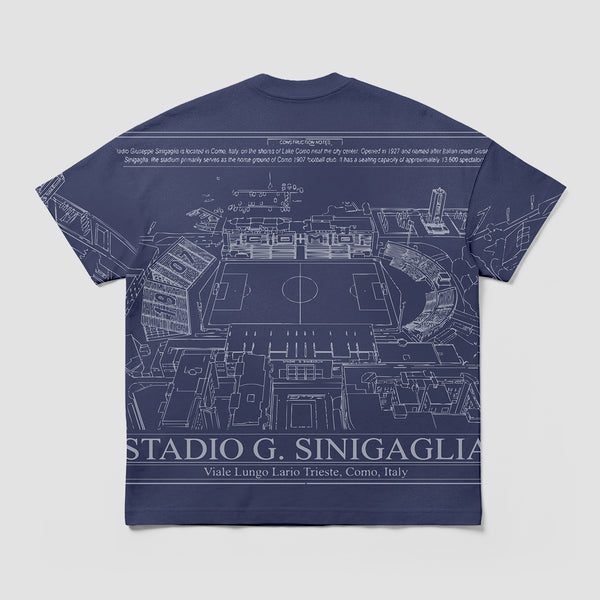 Como 1907 Stadium T-shirt Navy 
