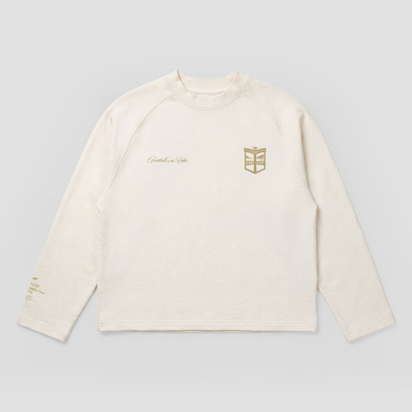 Como Cup 2026 Felpa Girocollo Color Crema