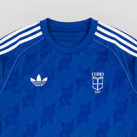 Como 1907 Adidas Originals Longsleeve Jersey Blue