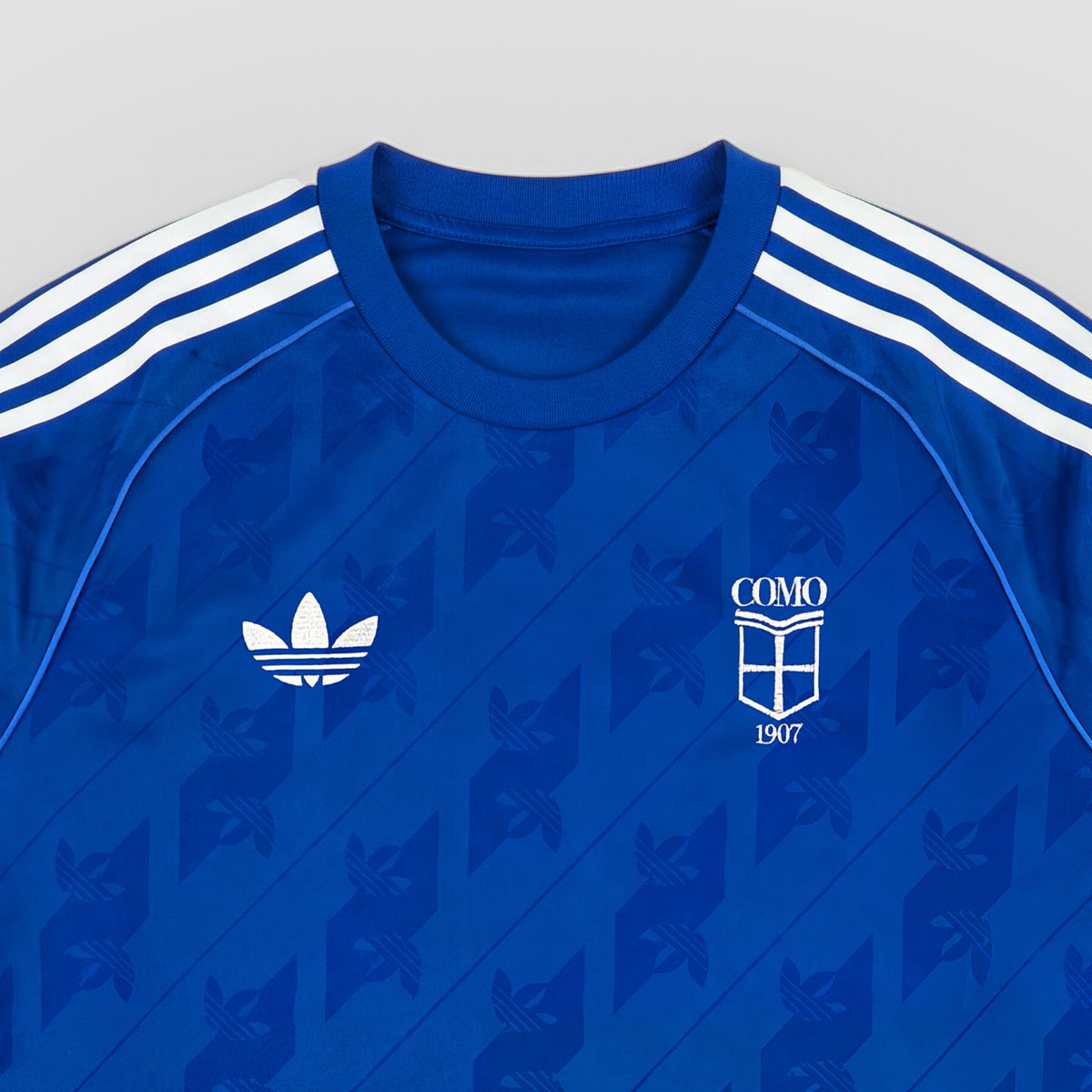 Como 1907 Adidas Originals Longsleeve Jersey Blue