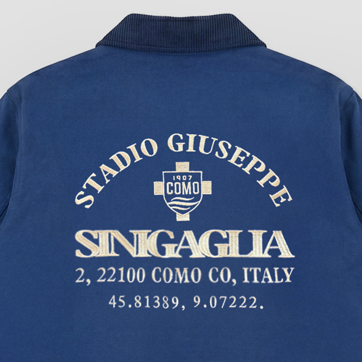 Como 1907 Stadium Jacket Blue 