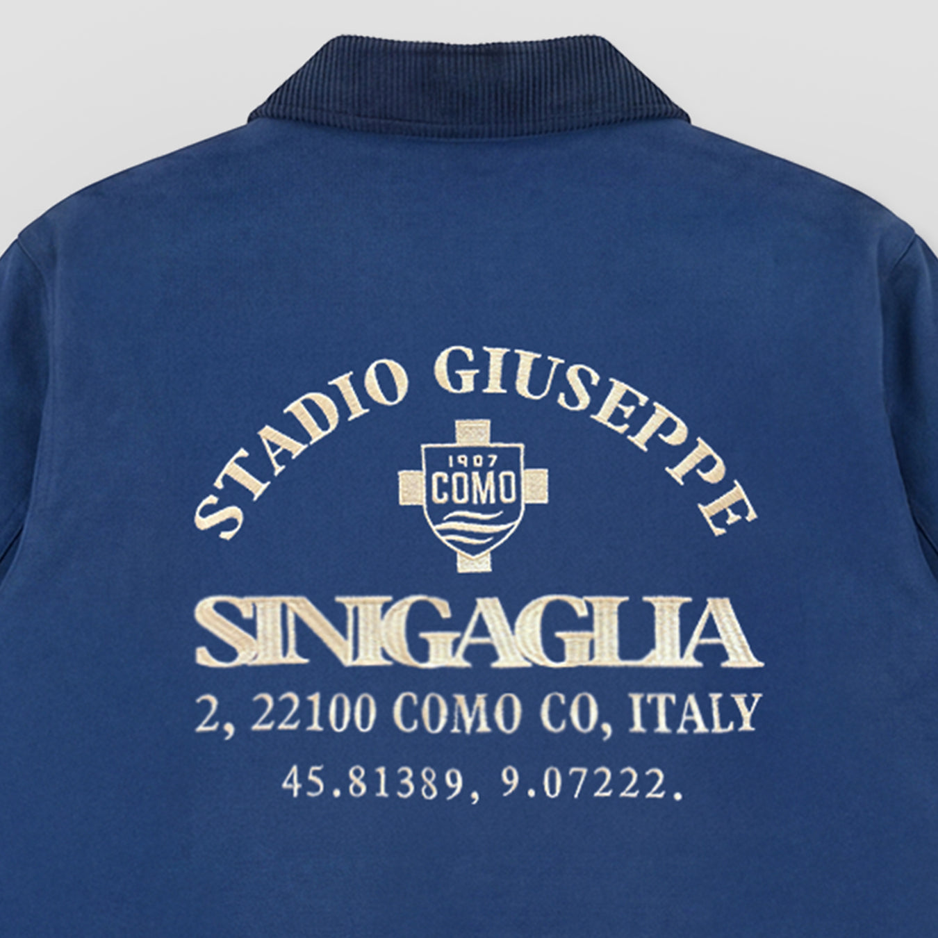 Como 1907 Stadium Jacket Blue 