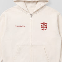 Como Cup 2026 Zip Hoodie Cream