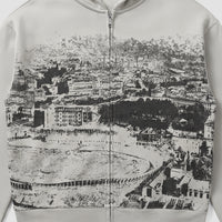 Como 1907 Stadium Zip Hoodie Light Grey 