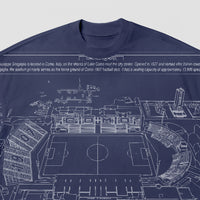 Como 1907 Stadium T-shirt Navy 