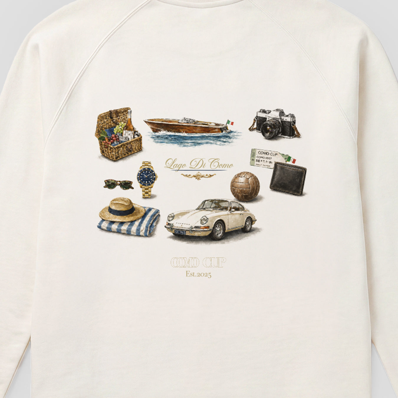 Como Cup 2026 Crewneck Cream