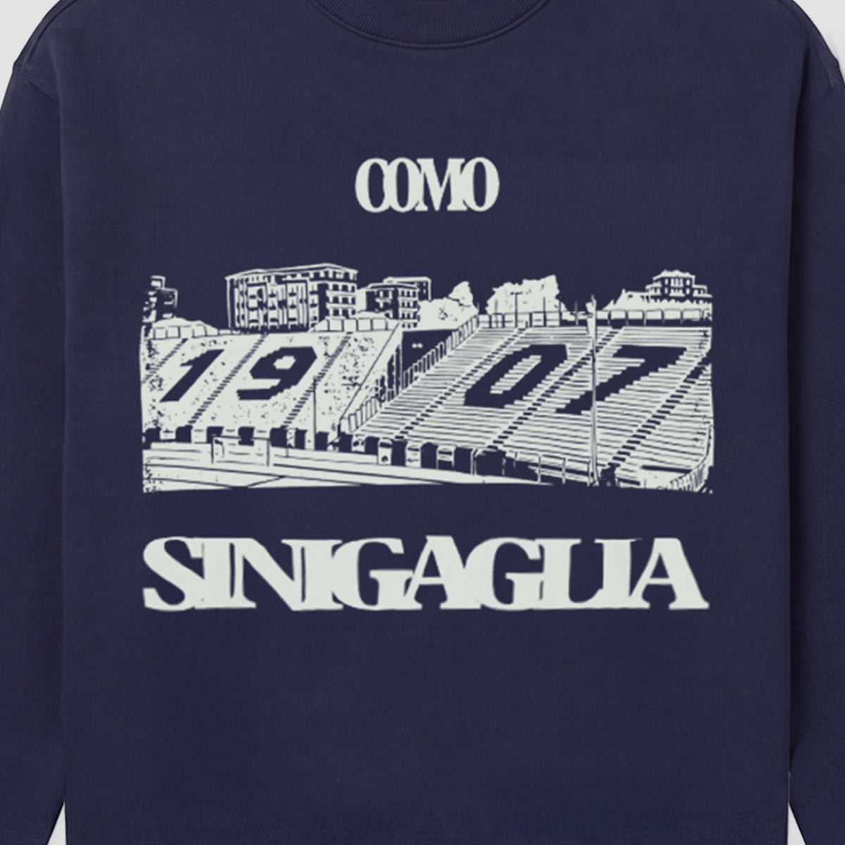 Como 1907 Stadium Crewneck Navy
