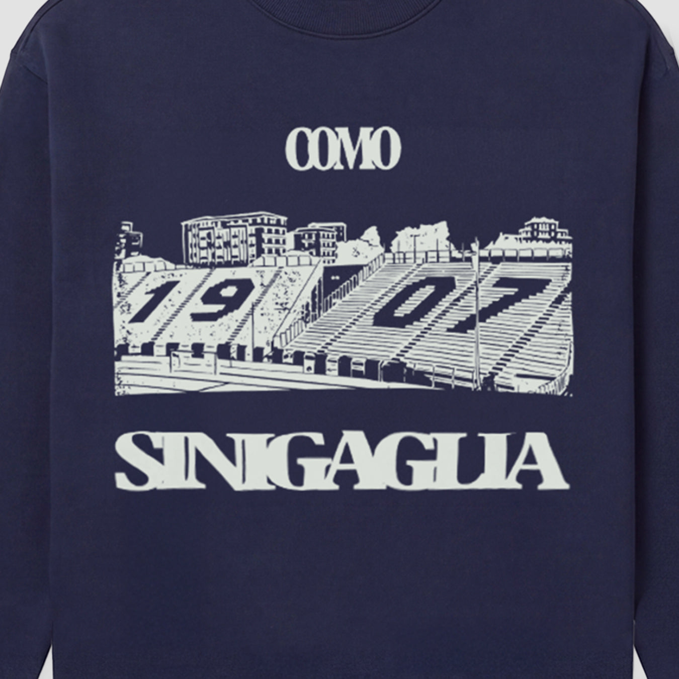 Como 1907 Stadium Crewneck Navy