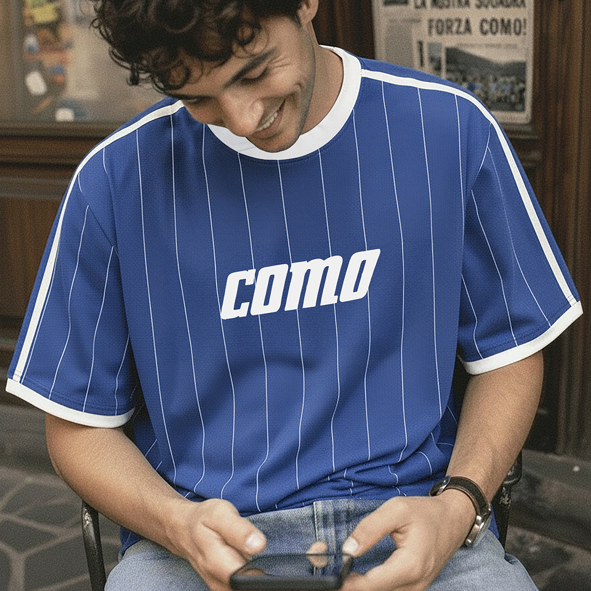 Retro Classic T-shirt Royal