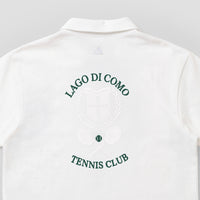 Adidas Como Tennis Polo White Woman