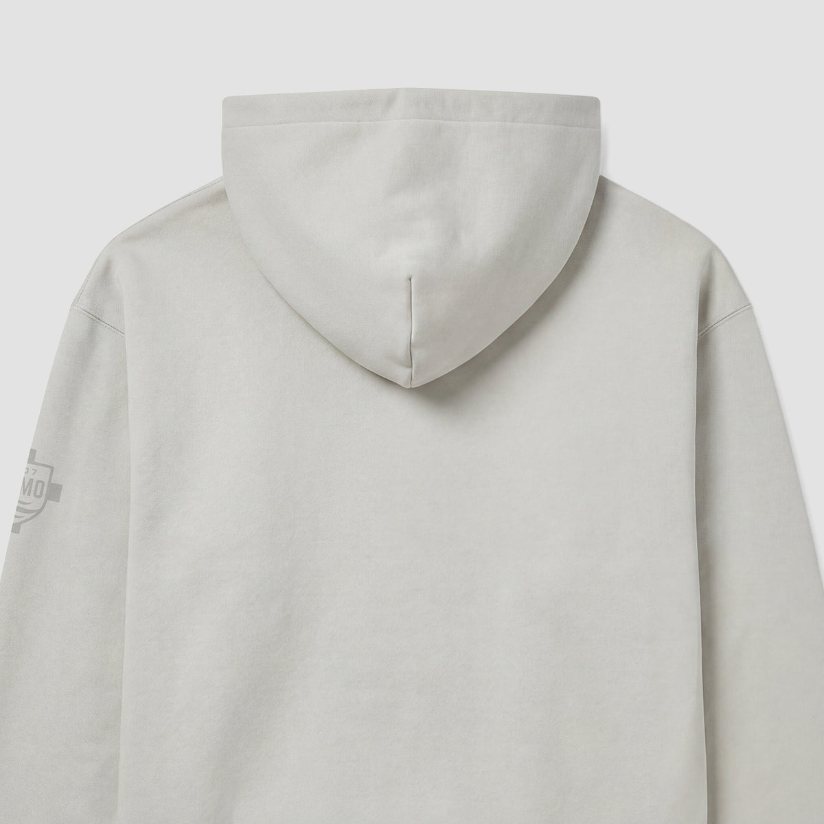Como 1907 Stadium Zip Hoodie Light Grey 
