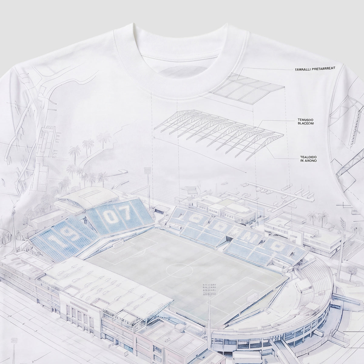 Como 1907 Stadium Arch T-shirt White