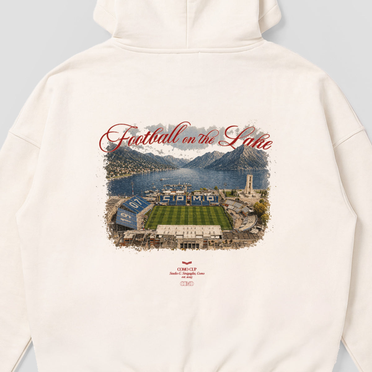 Como Cup 2026 Zip Hoodie Cream