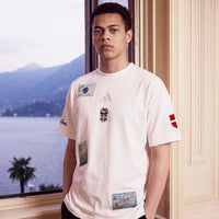 Adidas Como Sticker T-shirt Blue 