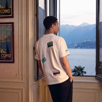 Adidas Como Sticker T-shirt Blue 
