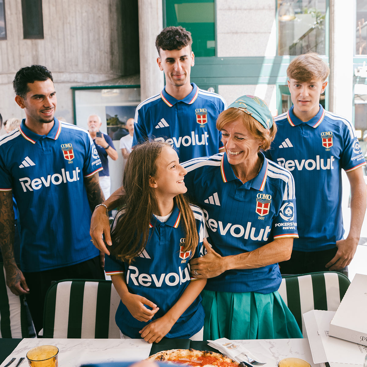 Como 1907 Maglia Gara Home Kids 2026/27