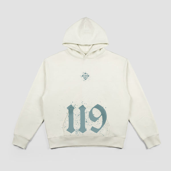 Como 1907 119th Anniversary Hoodie Beige