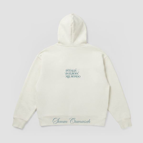 Como 1907 119th Anniversary Hoodie Beige