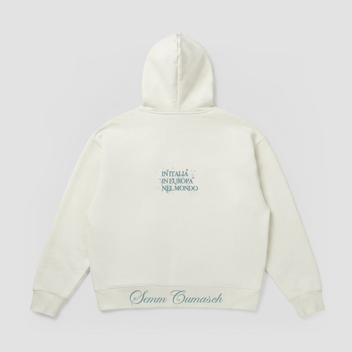 Como 1907 119th Anniversary Hoodie Cream