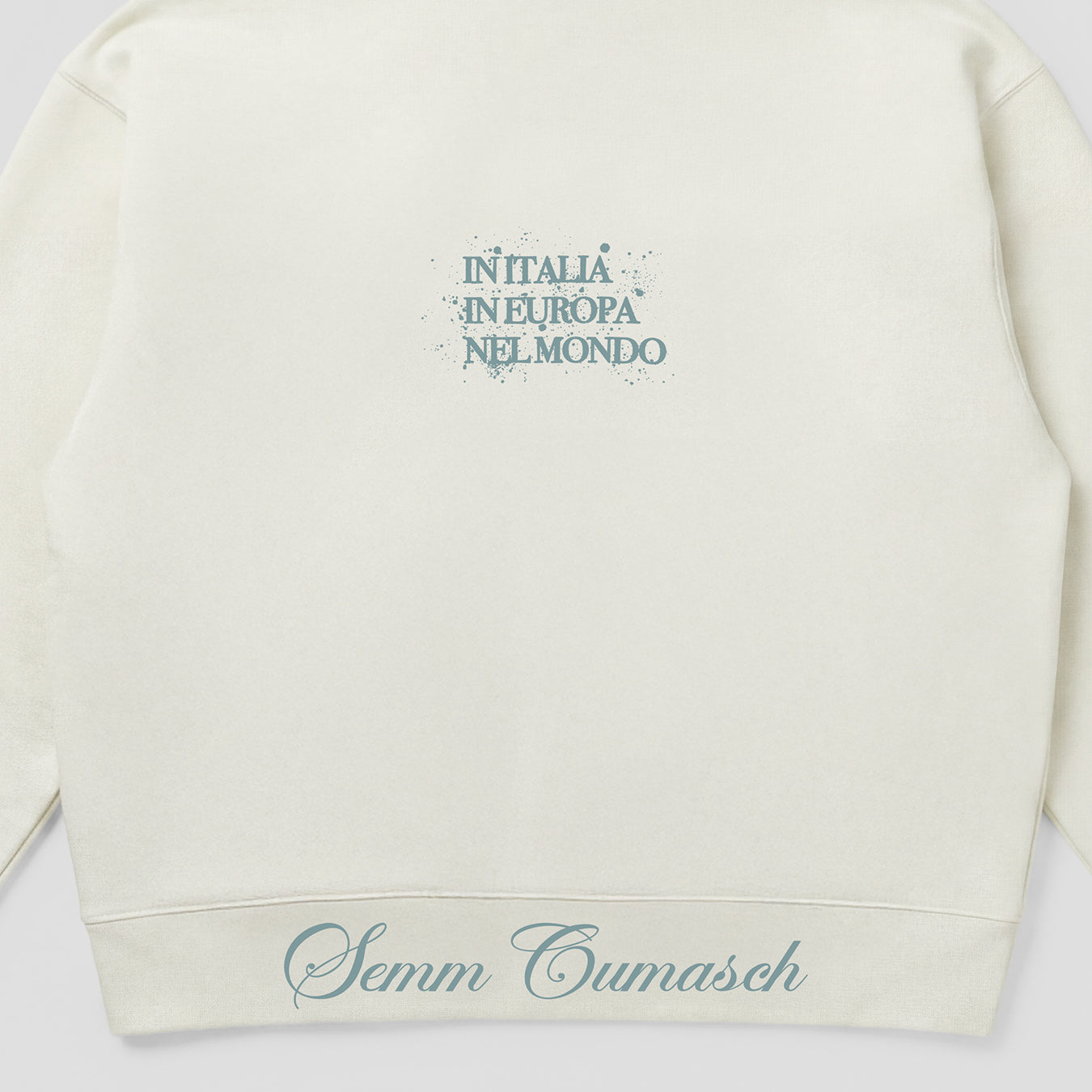 Como 1907 119th Anniversary Hoodie Cream