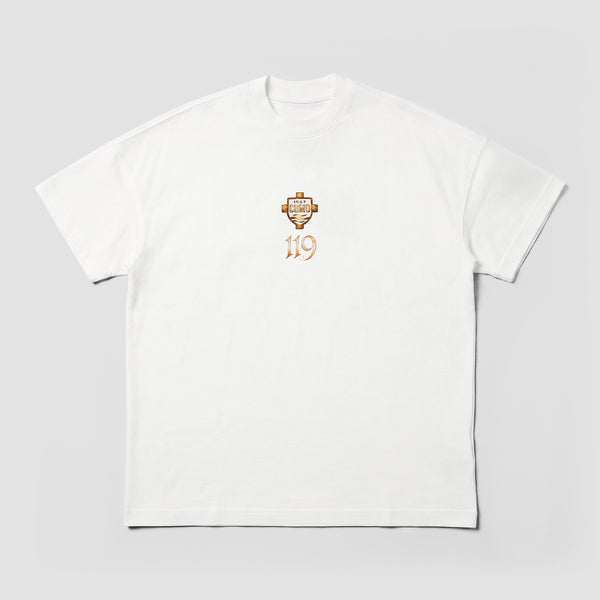 Como 1907 119th Anniversary T-shirt Beige