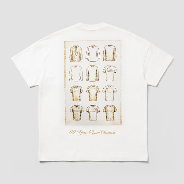 Como 1907 119th Anniversary T-shirt Beige